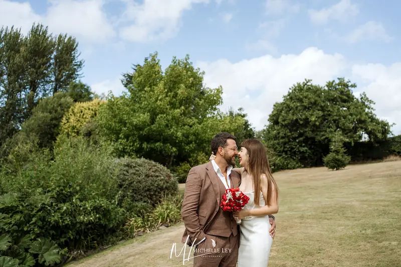 Millbrook Estate Summerhouse elopement ceremony space Devon