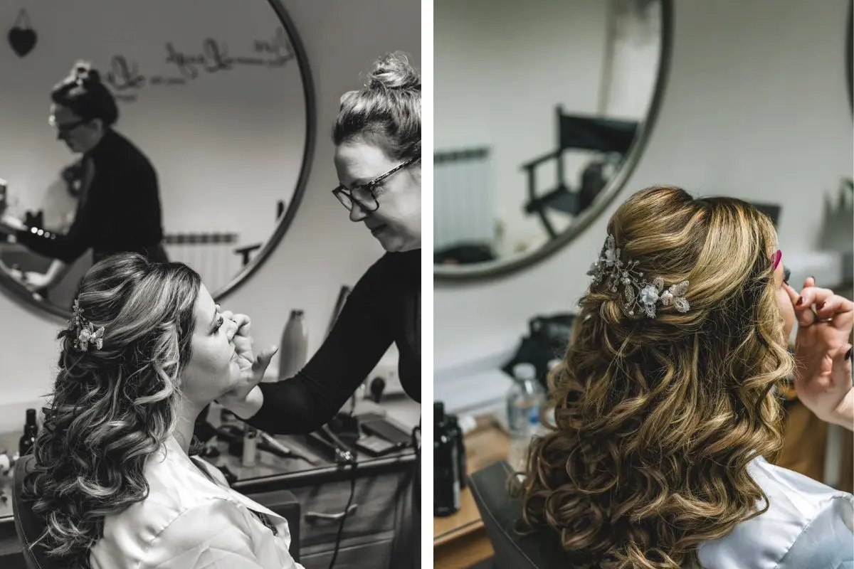 Natural bridal makeup by Cathy Vanstone, Beauty by Cathy, Devon