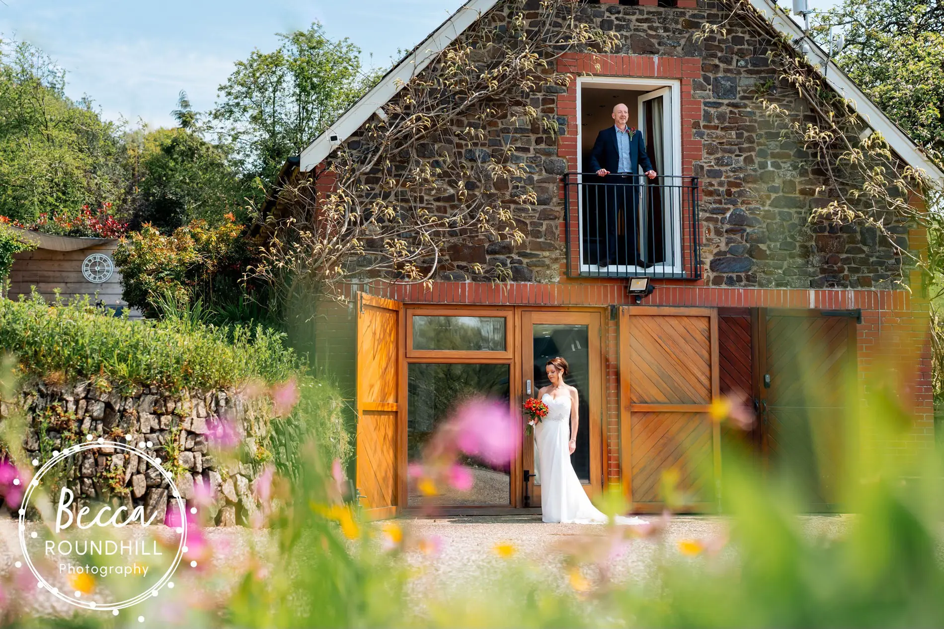 Micro wedding packages with guests at Millbrook Estate North Devon