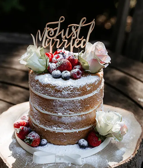 Elopement Wedding Cake
