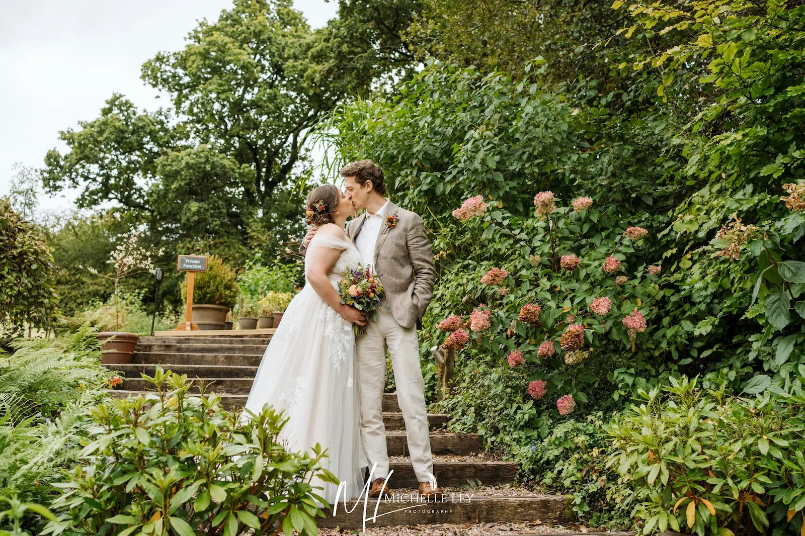 Jennie at The Flower Shop, South Molton — wedding flowers for Millbrook Estate elopements