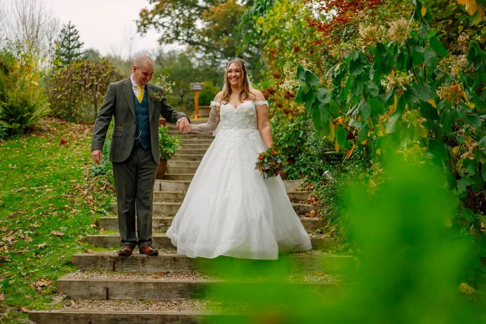 Relaxed elopement wedding photography at Millbrook Estate, North Devon