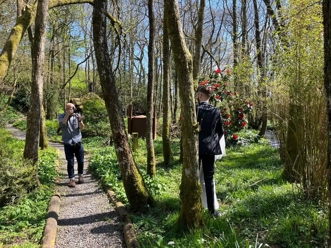 Jim Wileman, wedding photographer at Millbrook Estate, North Devon