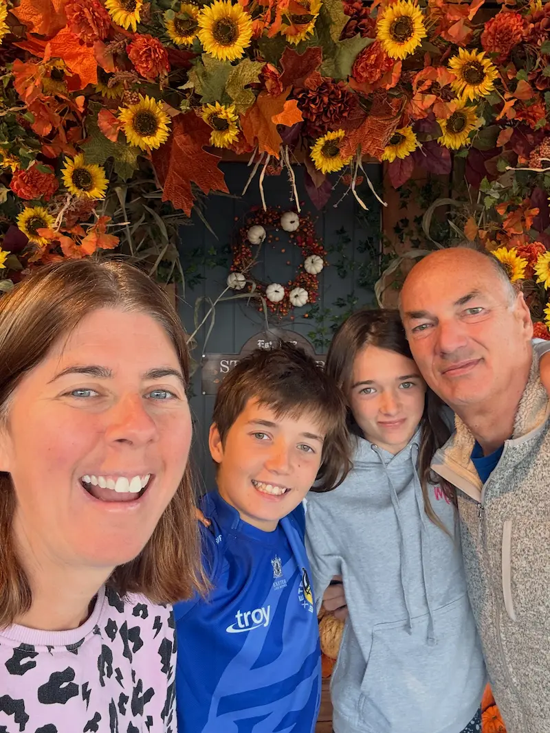 Kate, Bob, Iszi and Louie at Millbrook Estate