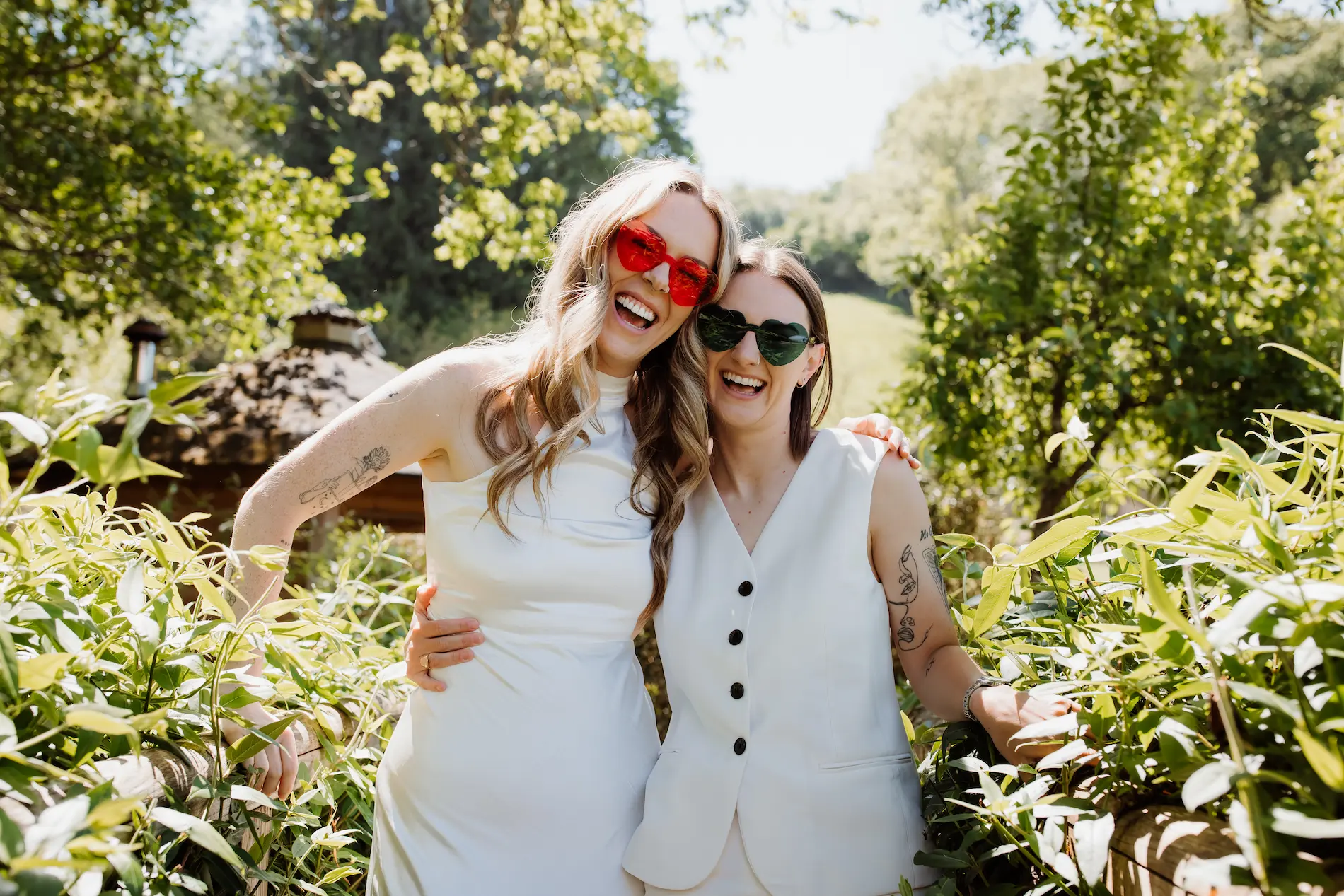 LGBTQ+ couple anniversary stay at Rose Cottage Devon