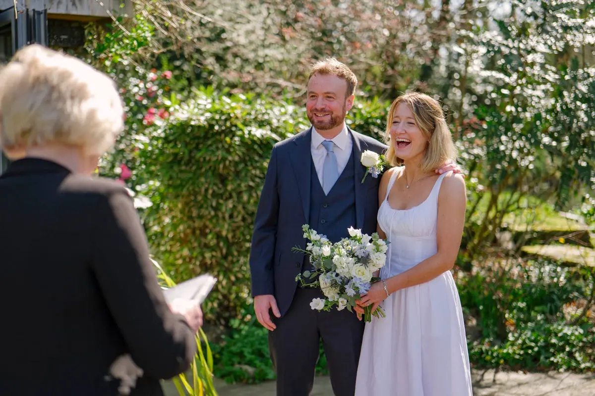Registry office wedding